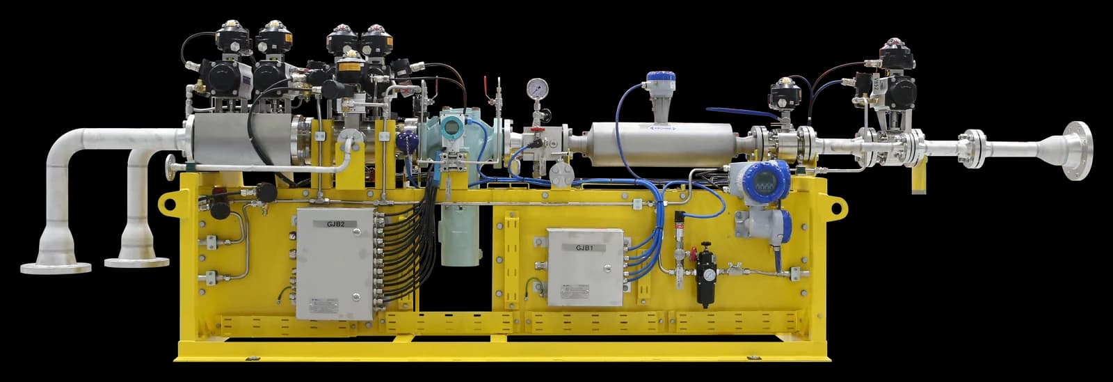 BMT SUPERLOK LNG Gas Valve Unit with integrated piping, actuators, instrumentation and controls