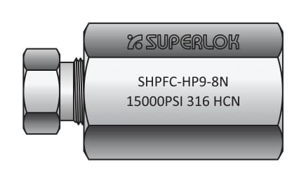 BMT SUPERLOK SHPFC Female connector.