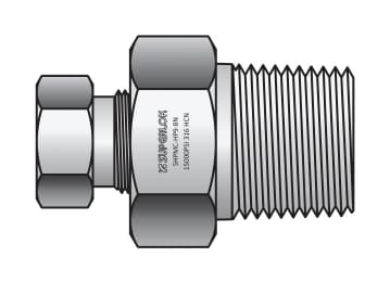 BMT SUPERLOK SHPMC Male connector.