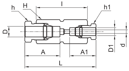 BMT SUPERLOK PSRU reducing union; manufacturer catalog illustration.