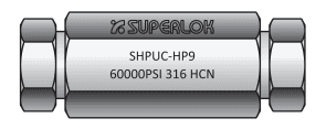 BMT SUPERLOK high-pressure union coupling; manufacturer catalog illustration.