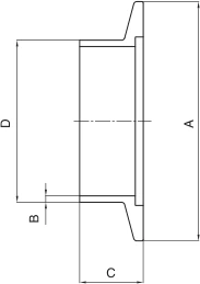 BMT SUPERLOK SWF vacuum component — manufacturer drawing