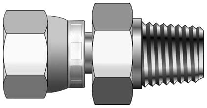 BMT SUPERLOK JMSC 37-degree fitting series — manufacturer catalog illustration.