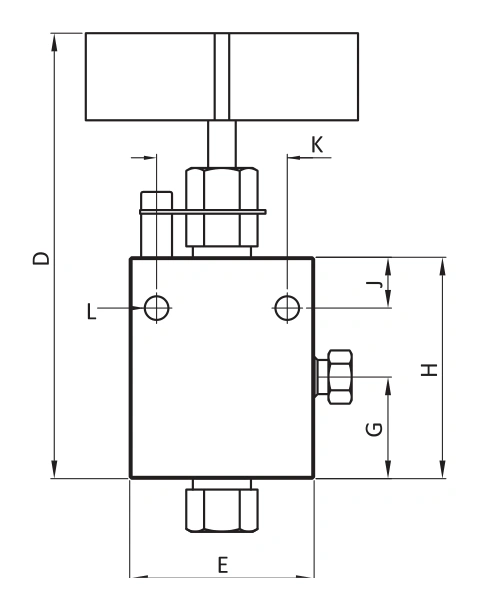 BMT SUPERLOK SMNV Replaceable seat body pattern.
