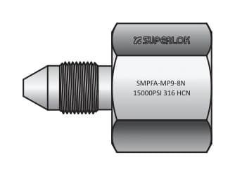 BMT SUPERLOK SMPFA Female adapter.