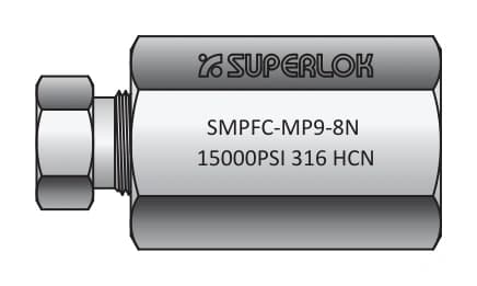 BMT SUPERLOK SMPFC Female connector.