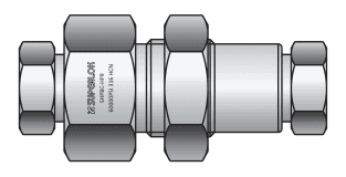 BMT SUPERLOK high-pressure bulkhead coupling; manufacturer catalog illustration.