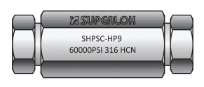 BMT SUPERLOK high-pressure straight coupling; manufacturer catalog illustration.
