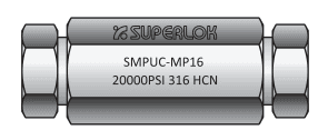 BMT SUPERLOK medium-pressure union coupling; manufacturer catalog illustration.