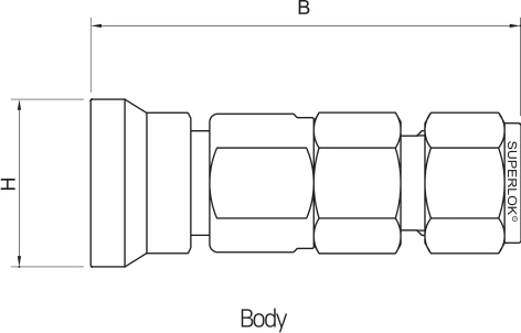 BMT SUPERLOK SQC-B — manufacturer drawing