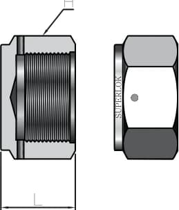 BMT SUPERLOK OBN — manufacturer drawing