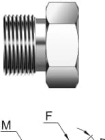 BMT SUPERLOK 23-Male-Nut — original manufacturer series image