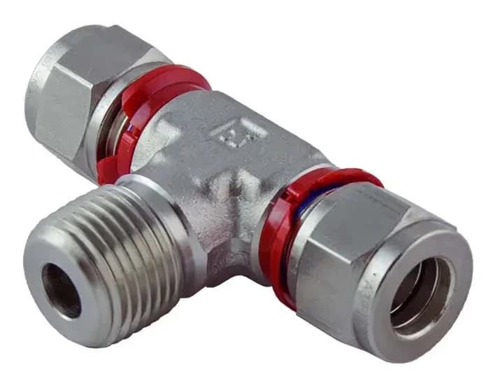 BMT SUPERLOK i-Fitting SMBTI — Male Branch Tee with red installation check ring(s)