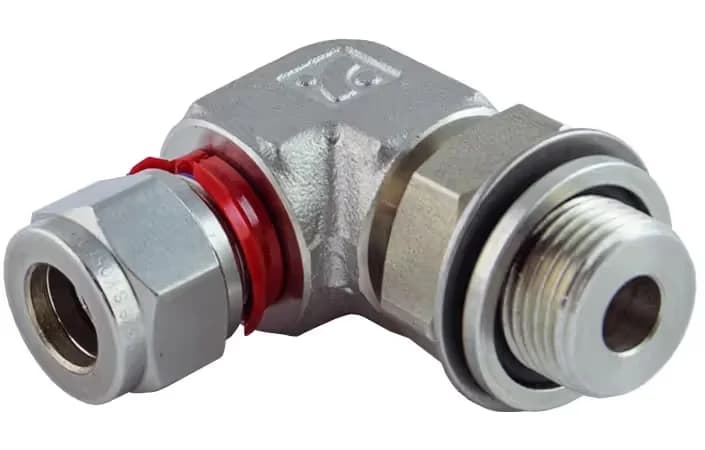 BMT SUPERLOK i-Fitting SPMEI — Positionable Male Elbow with red installation check ring(s)