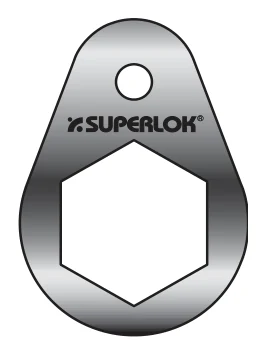Manufacturer illustration: BMT SUPERLOK SBHR — Bulkhead Retainer