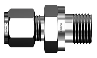 Manufacturer illustration: BMT SUPERLOK SMC-GM — Male Connector for Metal Gasket Seal