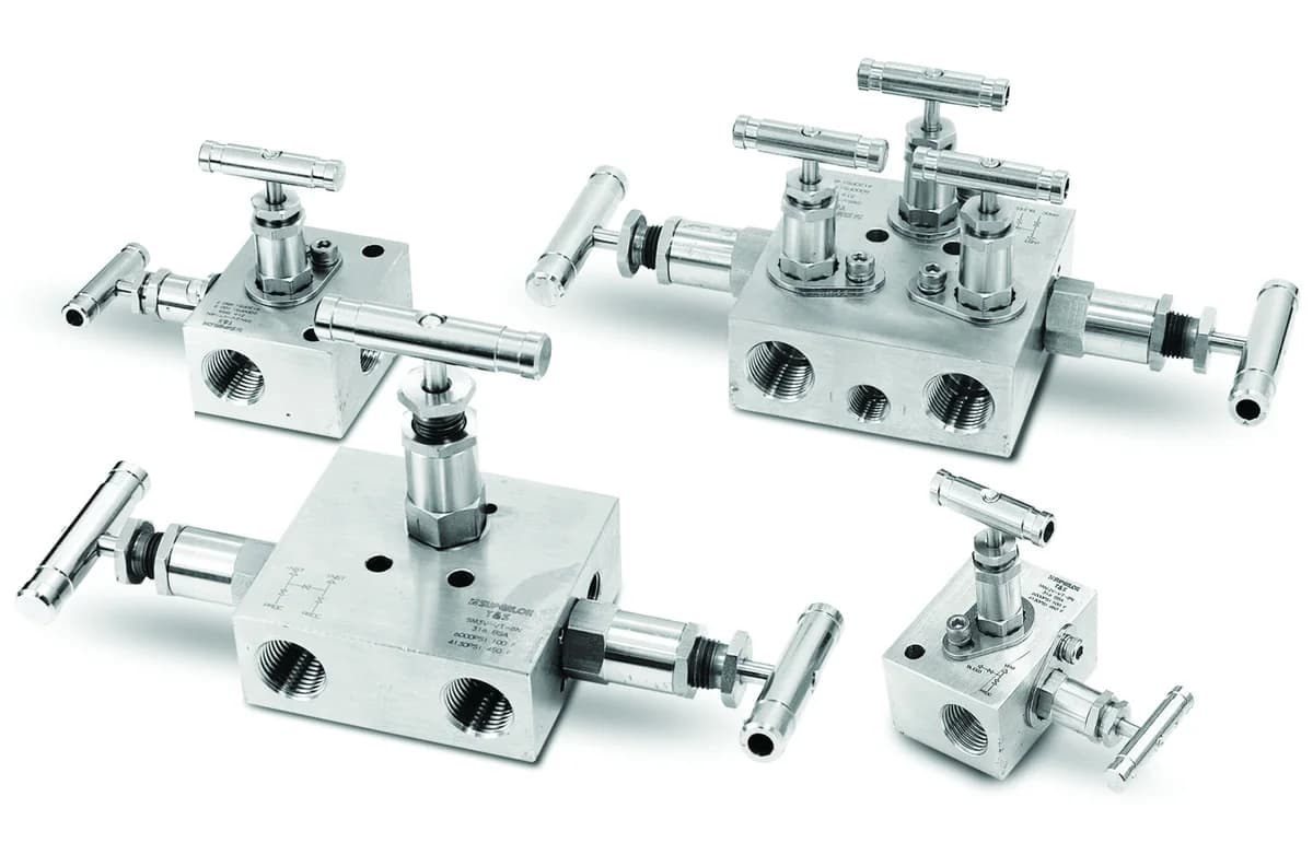 SUPERLOK SM2V, SM3V and SM5V instrumentation manifold valve family