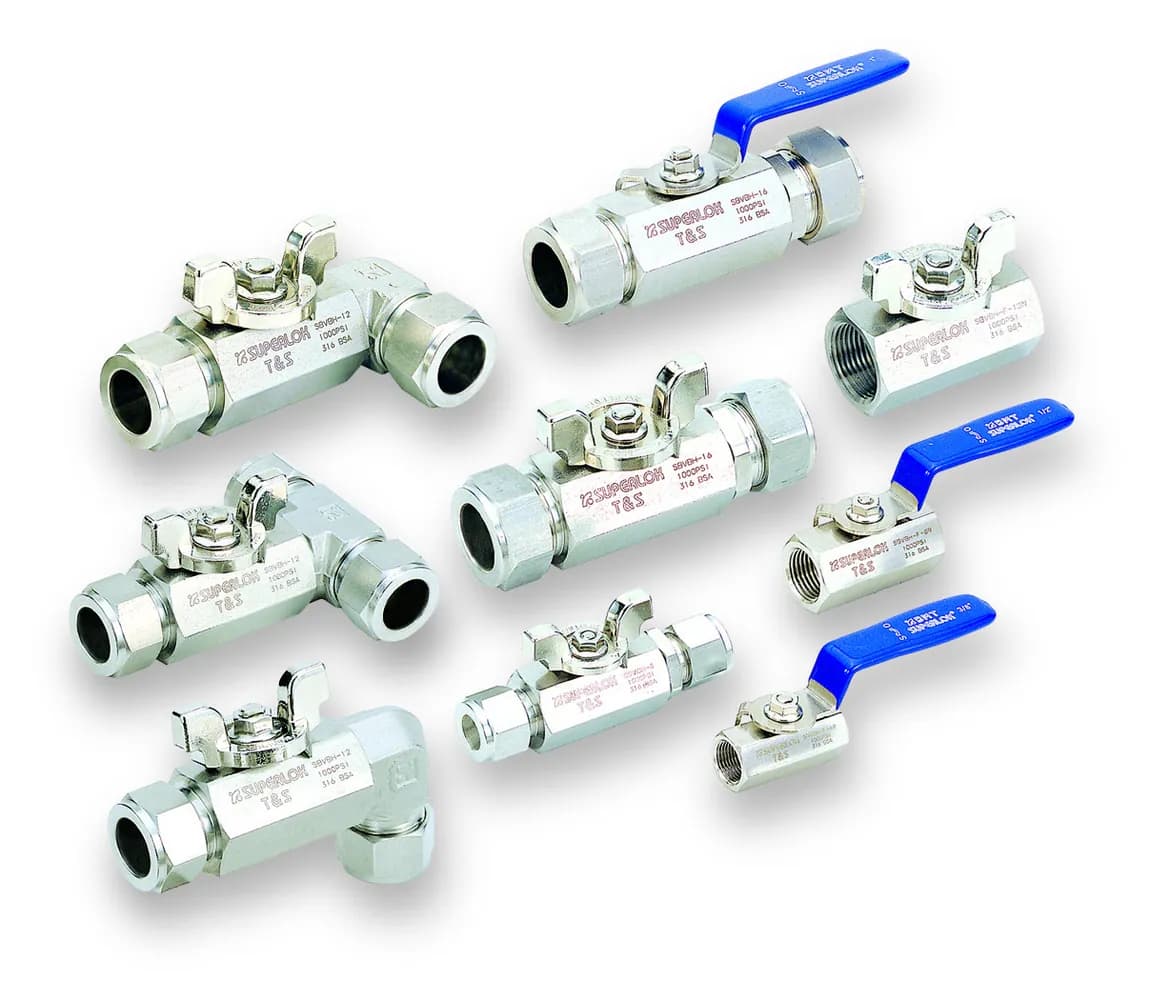 SUPERLOK SBV210 instrumentation ball valve family