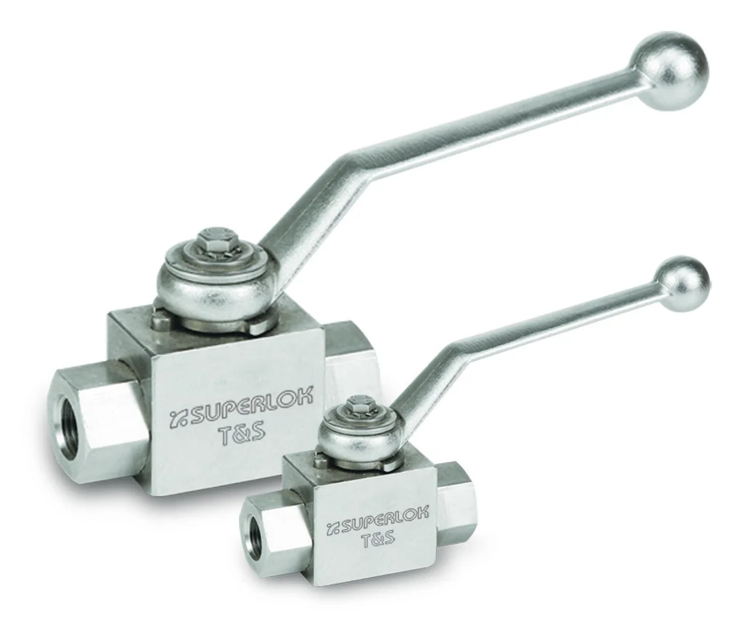 SUPERLOK SBVD370 DIN standard ball valves