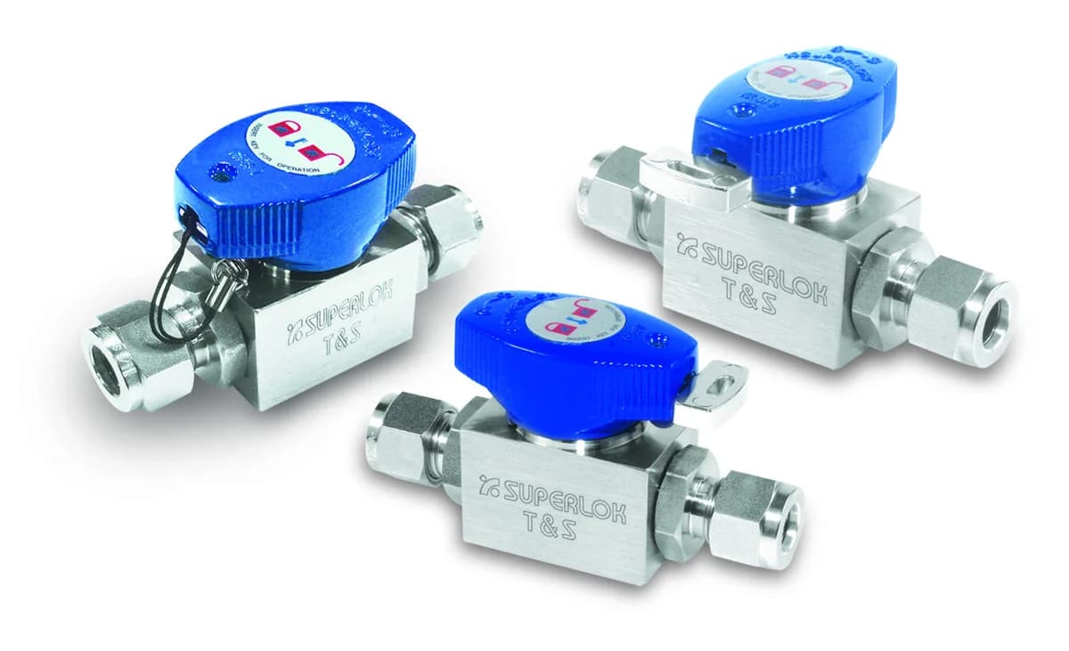 SUPERLOK SBVL360 high-pressure key-operated ball valves