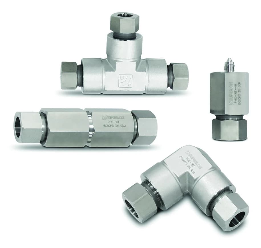 BMT Pre-Forming tee, union, connector and elbow fittings