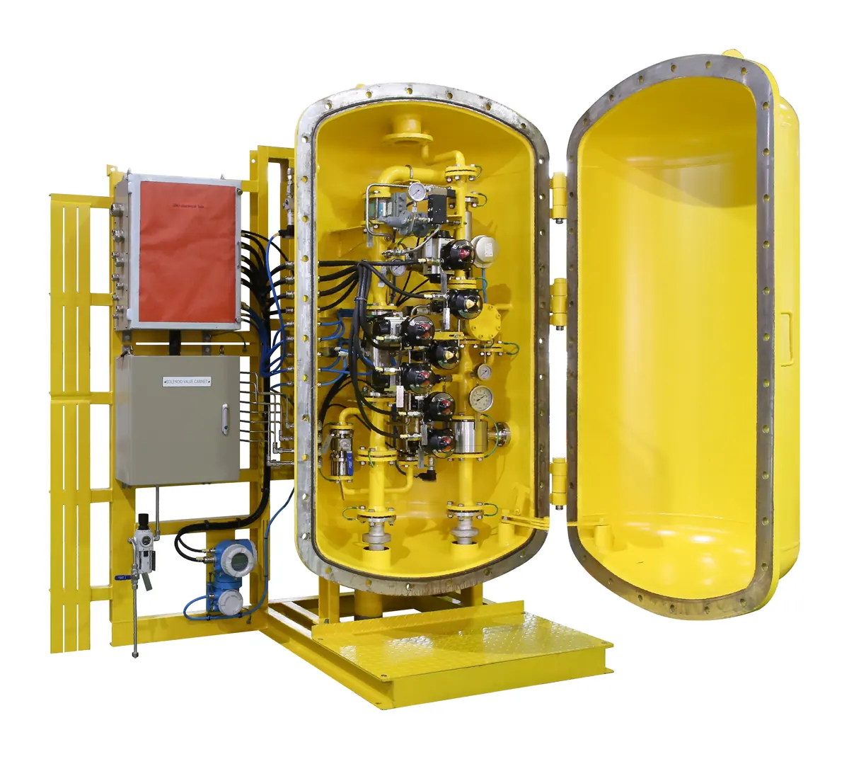 BMT SUPERLOK LNG/methane gas regulating unit for HIMSEN