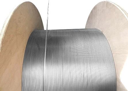 BMT SUPERLOK seamless coiled stainless steel tubing on a spool